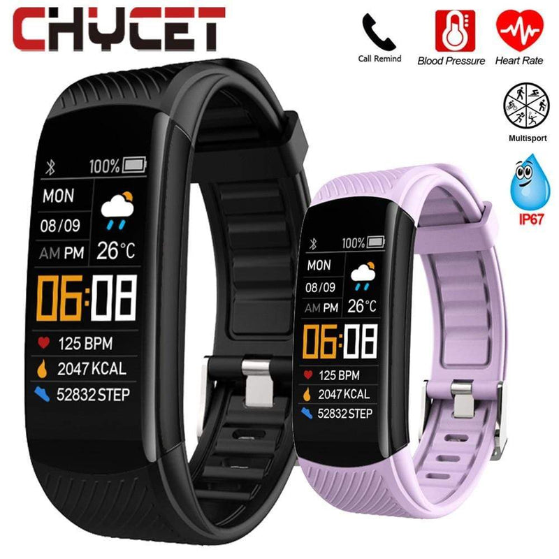 Smart Bracelet Watch Blood Pressure Monitor  Fitness Tracker Bracelet Smart Watch Heart Rate Monitor Smart Band Watch Men Women AExp