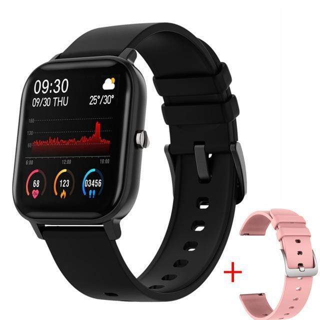 Smart Watch P8 Men Women 1.4inch Full Touch Screen Fitness Tracker Heart Rate Monitor IP67 Waterproof GTS Sports SmartBand AExp