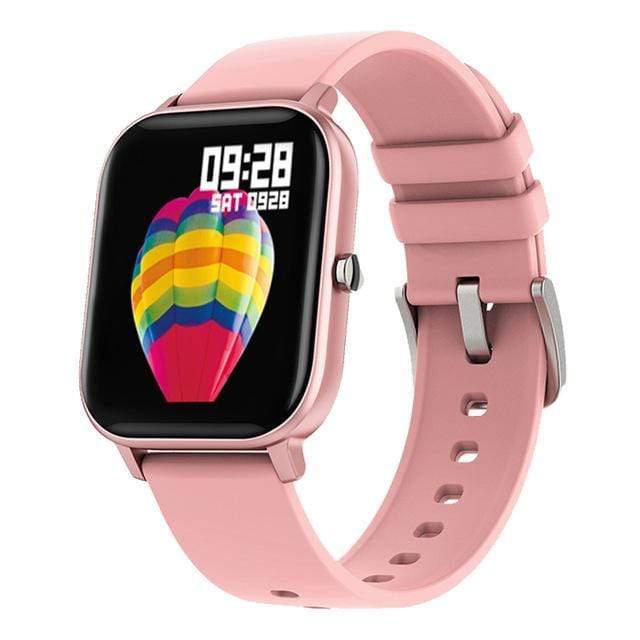 Smart Watch P8 Men Women 1.4inch Full Touch Screen Fitness Tracker Heart Rate Monitor IP67 Waterproof GTS Sports SmartBand AExp