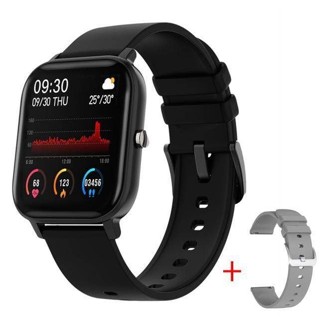 Smart Watch P8 Men Women 1.4inch Full Touch Screen Fitness Tracker Heart Rate Monitor IP67 Waterproof GTS Sports SmartBand AExp