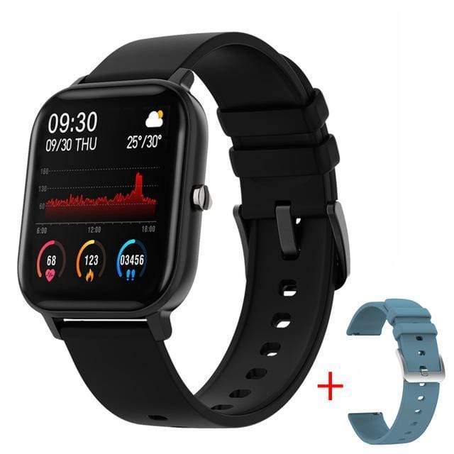 Smart Watch P8 Men Women 1.4inch Full Touch Screen Fitness Tracker Heart Rate Monitor IP67 Waterproof GTS Sports SmartBand AExp