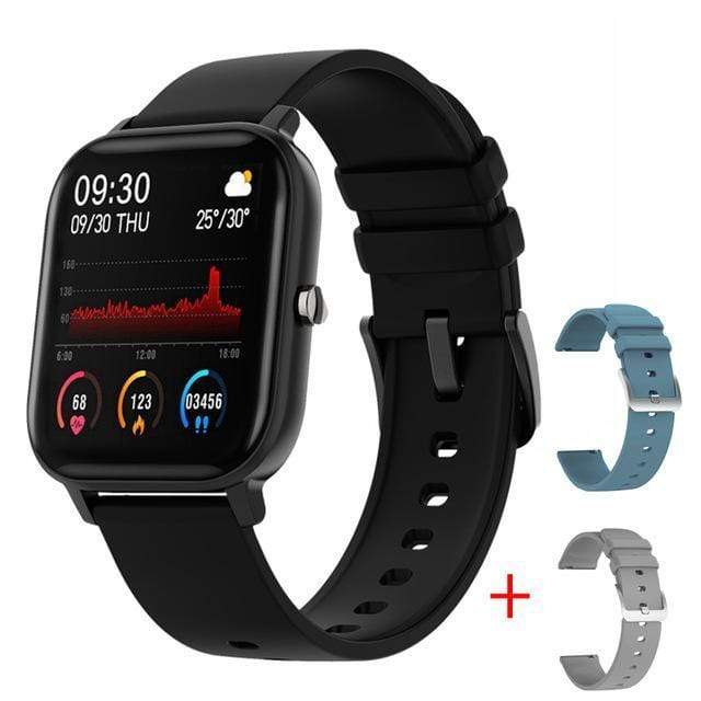 Smart Watch P8 Men Women 1.4inch Full Touch Screen Fitness Tracker Heart Rate Monitor IP67 Waterproof GTS Sports SmartBand AExp
