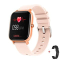 Smart Watch P8 Men Women 1.4inch Full Touch Screen Fitness Tracker Heart Rate Monitor IP67 Waterproof GTS Sports SmartBand AExp
