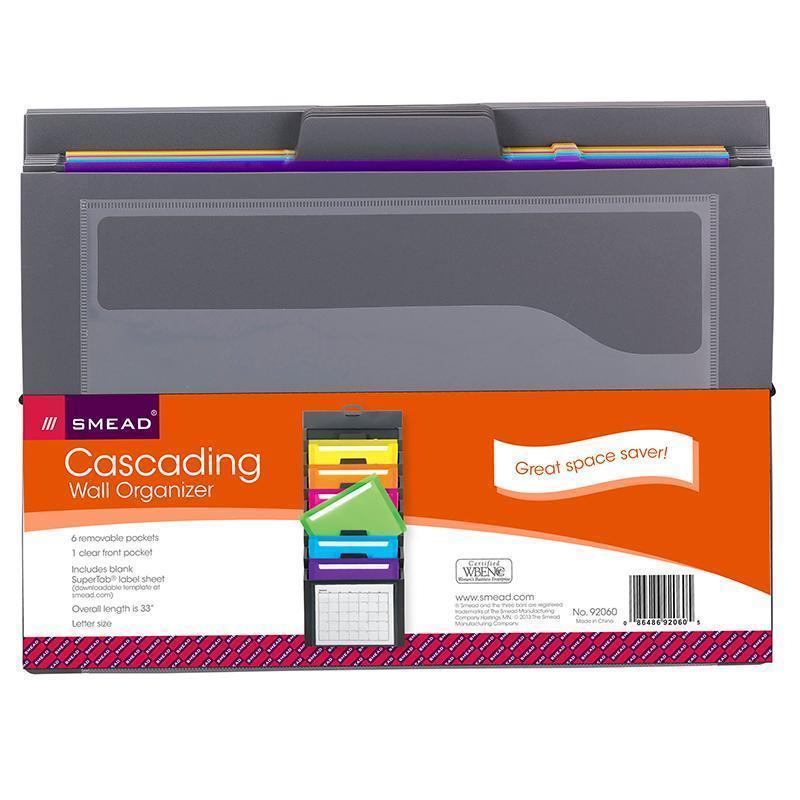 SMEAD CASCADING WALL ORGANIZER GRAY-Supplies-JadeMoghul Inc.