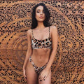 Snakeskin Bikini Women Swimwear Leopard Bikinis Sexy Biquini Swim Suit Push Up Swimsuit Female Beachwear Swimming Bikini Women AExp