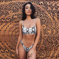 Snakeskin Bikini Women Swimwear Leopard Bikinis Sexy Biquini Swim Suit Push Up Swimsuit Female Beachwear Swimming Bikini Women AExp