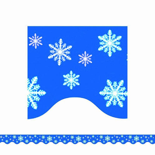SNOWFLAKES BORDER TRIM-Learning Materials-JadeMoghul Inc.
