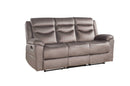 Sofas Cheap Sofas - 37" X 78" X 42" Velvet Upholstery Metal Reclining Mechanism Sofa (Motion) HomeRoots