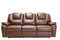 Sofas Cheap Sofas - 40" Contemporary Brown Leather Power Reclining Sofa HomeRoots