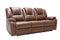 Sofas Cheap Sofas - 40" Contemporary Brown Leather Sofa HomeRoots