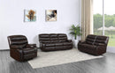 Sofas Fabric Sofa - 183" X 114" X 120" Dark Brown Sofa Set HomeRoots