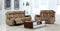 Sofas Fabric Sofa - 63'' X 38'' X 40'' Modern Beige Leather Sofa And Loveseat HomeRoots