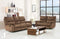 Sofas Fabric Sofa - 63'' X 40'' X 40'' Modern Light Brown Leather Sofa And Loveseat HomeRoots