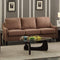 Sofas Fabric Sofa - 68" X 31" X 36" Brown Linen Sofa HomeRoots