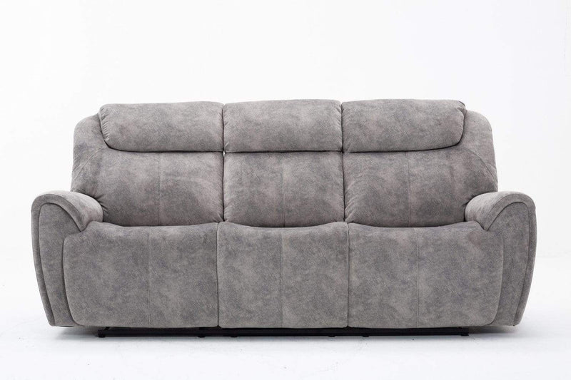 Sofas Fabric Sofa - 88" X 40" X 40" Gray Sofa HomeRoots