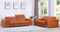 Sofas Leather Sofa - 71" X 41" X 29" Modern Camel Leather Sofa And Loveseat HomeRoots