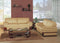 Sofas Leather Sofa Set - 70'' X 35'' X 35'' Modern Beige Leather Sofa And Loveseat HomeRoots