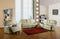 Sofas Leather Sofa Set - 76'' X 40'' X 41'' Modern Beige Sofa Set With Console Loveseat HomeRoots