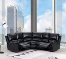 Sofas Sectional Sofa - 80" X 80" X 39" Black Sectional HomeRoots