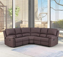 Sofas Sectional Sofa - 80" X 80" X 39" Brown Sectional HomeRoots