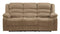 Sofas Sofa - 40" Contemporary Beige Fabric Sofa HomeRoots