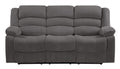 Sofas Sofa - 40" Contemporary Grey Fabric Sofa HomeRoots