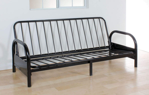 Sofas Sofa - Adjustable Sofa Frame, Black - Metal Frame Black HomeRoots