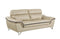 Sofas Sofa Sale - 36" Charming Beige Leather Sofa HomeRoots