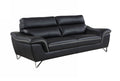 Sofas Sofa Sale - 36" Charming Black Leather Sofa HomeRoots