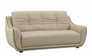 Sofas Sofa Sale - 36" Elegant Beige Leather Sofa HomeRoots