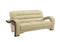 Sofas Sofa Sale - 36" Glamorous Beige Leather Sofa HomeRoots