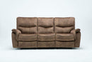 Sofas Sofas - 40" Elegant Light Brown Fabric Sofa HomeRoots