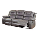 Three Seater Sofa Recliners, Gray