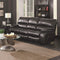 Wooden Motion Sofa With Drop-Down Table, Black