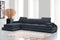 Sofas Wooden Sofa - 32" Bonded Leather, Fabric, and Wood Sectional Sofa HomeRoots