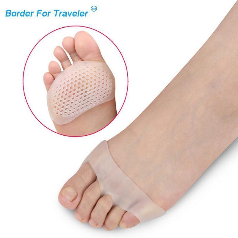 Soft Silicone Gel Toe Pads / High Heel Shock Absorption Anti Slip-Resistant Foot Pad AExp