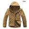 Softshell Military Tactical Jacket For Men / Waterproof Coat / Camouflage Hooded Army AExp