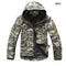 Softshell Military Tactical Jacket For Men / Waterproof Coat / Camouflage Hooded Army AExp