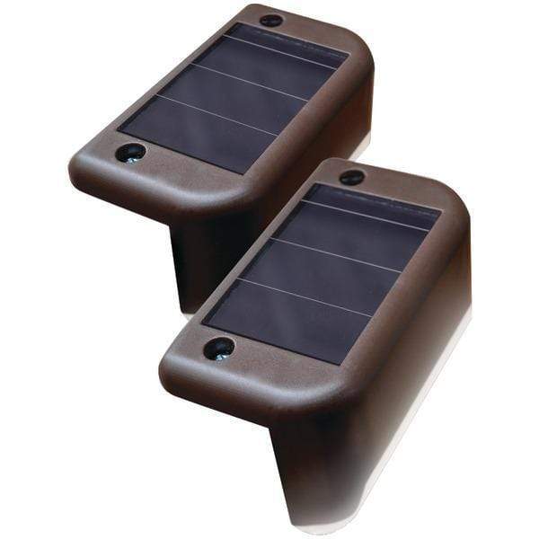 Solar, Motion Detection & Specialty Lights Solar-Powered Deck Lights, 4 pk Petra Industries