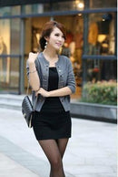 Solid Color double Button Design Cardigan JadeMoghul Inc. 