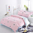 Solstice Purple Pastoral Flowers Style 4pcs Bedding Set Cotton Bed Cover Bed Sheet Duvet Cover Pillowcase Bed Linen Bedclothes-23-Twin2-JadeMoghul Inc.