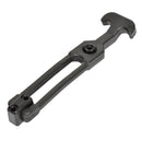 Southco T-Handle Latch w-Keeper - Pull Draw Front Mount Black Flexible Rubber [F7-73]-Latches-JadeMoghul Inc.