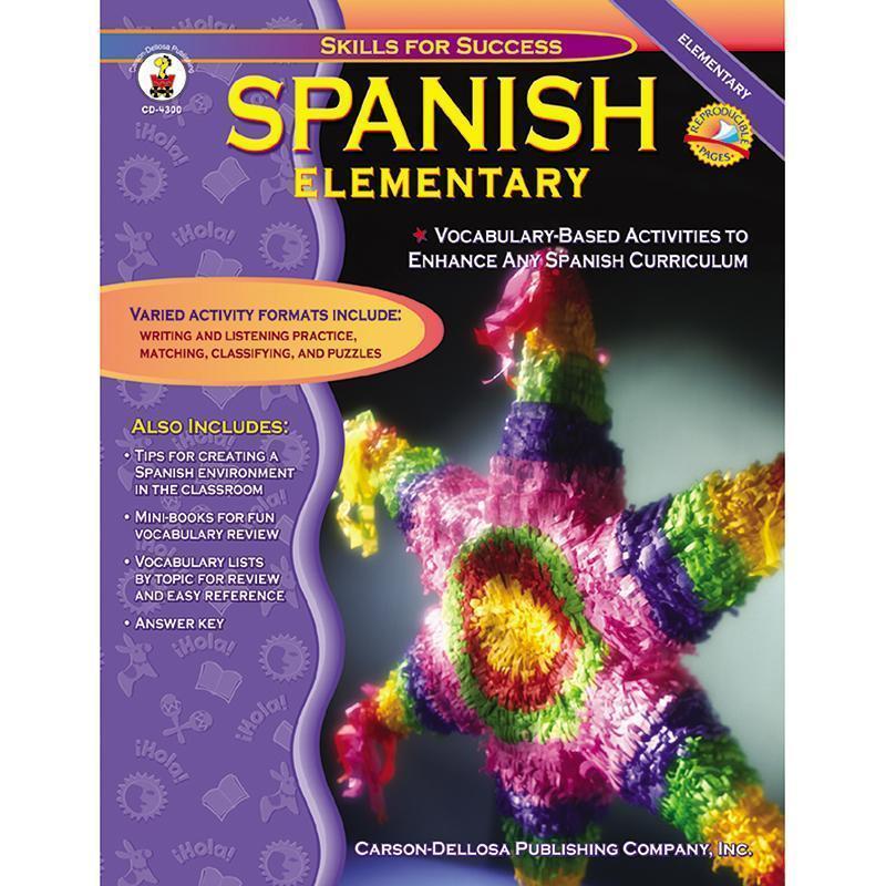 SPANISH ELEMENTARY-Learning Materials-JadeMoghul Inc.