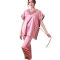 SpaRogerss Hot Fashion Women Pajamas Summer 2017 Brand Ladies Satin Pijama Short Sleeve Silk Pajamas Sets Pyjamas Women YT167 AExp