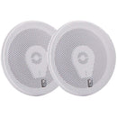 Speakers Poly-Planar 6" Titanium Series 3-Way Marine Speakers - (Pair)White [MA8506W] Poly-Planar