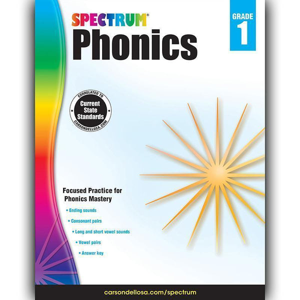 SPECTRUM PHONICS GR 1-Learning Materials-JadeMoghul Inc.