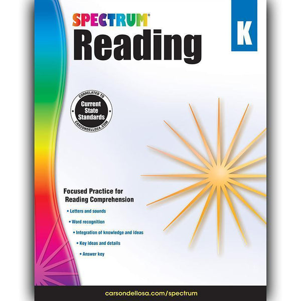 SPECTRUM READING GR K-Learning Materials-JadeMoghul Inc.