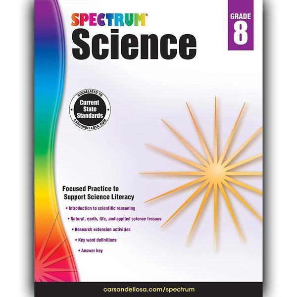 SPECTRUM SCIENCE GR 8-Learning Materials-JadeMoghul Inc.