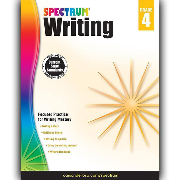 SPECTRUM WRITING GR 4-Learning Materials-JadeMoghul Inc.