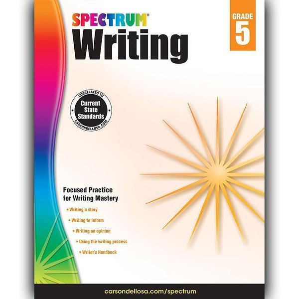 SPECTRUM WRITING GR 5-Learning Materials-JadeMoghul Inc.